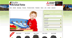 Desktop Screenshot of kristalfoto.be